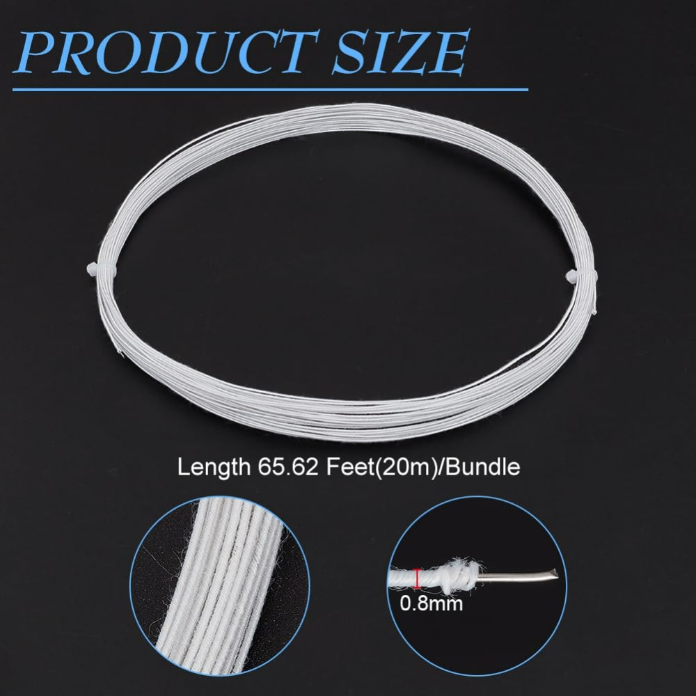 21.8 Yards White Floral Wires  - Wire Stem Florist review and price