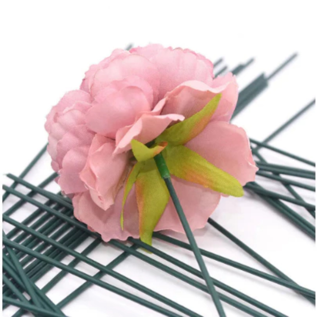 50pcs Green Floral Wire Stems  - Wire Stem Florist review and price