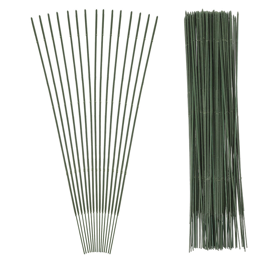 100Pcs Green Florist Wire Stur - Wire Stem Florist review and price