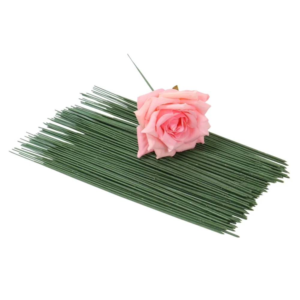 100PCS Artificial Potted Stem  - Wire Stem Florist review and price