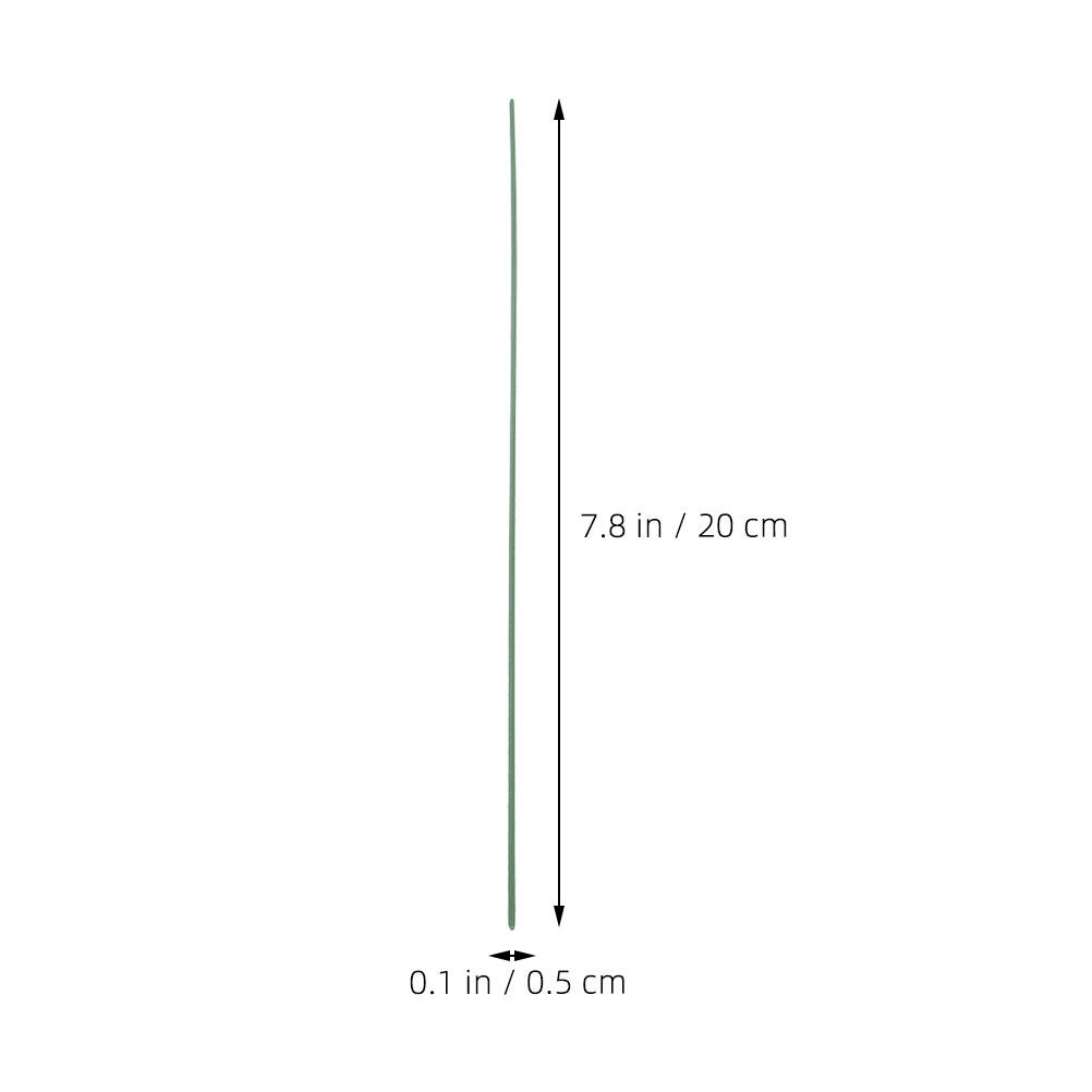 100Pcs Green Floral Iron Wire  - Wire Stem Florist review and price