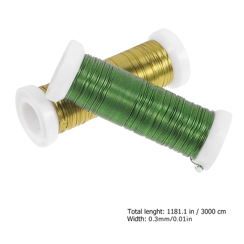1PCS 30M Crafts Wires Florist  - Wire Stem Florist review and price