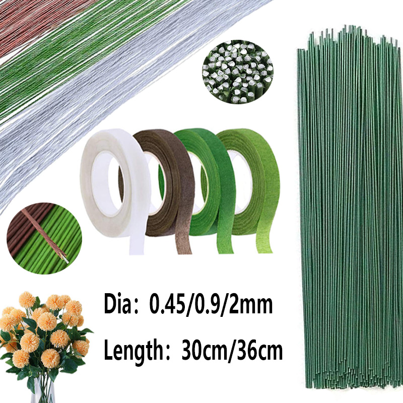 22/20 Gauge LightGreen Floral  - Wire Stem Florist review and price