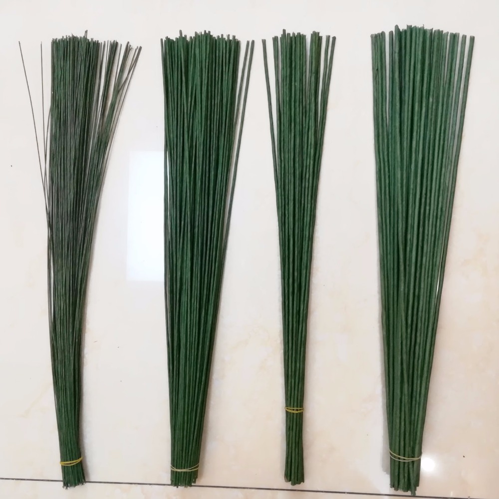 1mm 2/3/4/5mm 40/60cm Dark Gre - Wire Stem Florist review and price