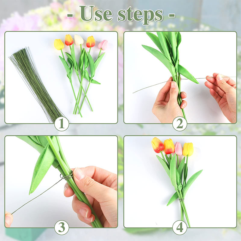 100Pcs Floral Wire High Qualit - Wire Stem Florist review and price